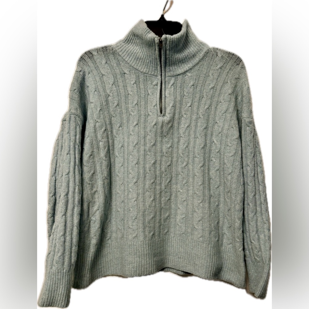 Olive + Oak Quarter-Zip Sweater